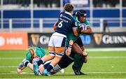 26 April 2025; Linda Djougang of Ireland in action during the Women's Six Nations Rugby Championship match between Scotland and Ireland at Hive Stadium in Edinburgh, Scotland. Photo by Paul Devlin/Sportsfile