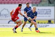 26 April 2025; Jamie Osborne of Leinster during the United Rugby Championship match between Scarlets and Leinster at Parc Y Scarlets in Swansea, Wales. Photo by Chris Fairweather/Sportsfile