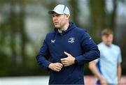 26 April 2025; Assistant coach Eoin Stanley during the Junior Interprovincial Rugby Championship round one match between Leinster and Ulster at Gorey RFC in Gorey, Wexford. Photo by Matt Browne/Sportsfile