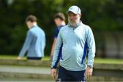26 April 2025; Leinster head coach Enda Finn during the Junior Interprovincial Rugby Championship round one match between Leinster and Ulster at Gorey RFC in Gorey, Wexford. Photo by Matt Browne/Sportsfile