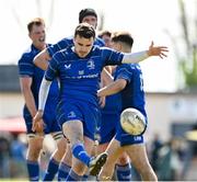 26 April 2025; Michael Briscoe of Leinster during the Junior Interprovincial Rugby Championship round one match between Leinster and Ulster at Gorey RFC in Gorey, Wexford. Photo by Matt Browne/Sportsfile