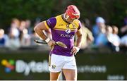 26 April 2025; Lee Chin of Wexford during the Leinster GAA Hurling Senior Championship Round 2 match between Dublin and Wexford at Parnell Park in Dublin. Photo by David Fitzgerald/Sportsfile