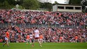 26 April 2025; A general view of supporters during the Ulster GAA Football Senior Championship semi-final match between Armagh and Tyrone at St Tiernach's Park in Clones, Monaghan. Photo by Seb Daly/Sportsfile