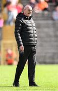 26 April 2025; Tyrone manager Malachy O'Rourke before the Ulster GAA Football Senior Championship semi-final match between Armagh and Tyrone at St Tiernach's Park in Clones, Monaghan. Photo by Seb Daly/Sportsfile