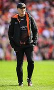 26 April 2025; Armagh manager Kieran McGreeney before the Ulster GAA Football Senior Championship semi-final match between Armagh and Tyrone at St Tiernach's Park in Clones, Monaghan. Photo by Seb Daly/Sportsfile