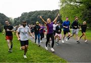 28 April 2025; Aimee Connolly pictured in action at St Anne’s parkrun where Vhi hosted a special Wellness event ahead of the Vhi Women’s Mini Marathon. Vhi Women’s Mini Marathon ambassadors Nathalie Lennon, Clóda Scanlon, Katja Mia, and Aimee Connolly were in attendance, along with Vhi ambassador and Olympian David Gillick. Vhi, who are title sponsors of the Vhi Women’s Mini and proud presenting partners of parkrun Ireland, had a team of Vhi physiotherapists there on the morning in a dedicated wellness tent with helpful advice, tips and complimentary healthy drinks and snacks available on the day. Over 28,000 women are expected to participate in this year sold out Vhi Women’s Mini Marathon by walking, jogging or running the 10km route through Dublin City Centre. Photo by David Fitzgerald/Sportsfile