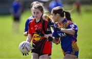 26 April 2025; A general view of action during the 2025 ZuCar Gaelic4Teens Festival Day featuring players from Clann na Banna of Down, St Nicholas of Louth and Ratoath of Meath at Trim GAA Club, Meath. Photo by Piaras Ó Mídheach/Sportsfile