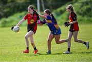 26 April 2025; A general view of action during the 2025 ZuCar Gaelic4Teens Festival Day featuring players from Clann na Banna of Down, St Nicholas of Louth and Ratoath of Meath at Trim GAA Club, Meath. Photo by Piaras Ó Mídheach/Sportsfile