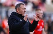 26 April 2025; Ulster head coach Richie Murphy before the United Rugby Championship match between Ulster and Hollywoodbets Sharks at Kingspan Stadium in Belfast. Photo by Tyler Miller/Sportsfile