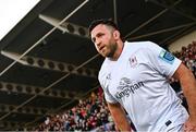 26 April 2025; Alan O'Connor of Ulster makes his way onto the pitch before the United Rugby Championship match between Ulster and Hollywoodbets Sharks at Kingspan Stadium in Belfast. Photo by Tyler Miller/Sportsfile
