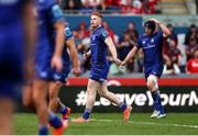 26 April 2025; Ruben Moloney of Leinster comes on for his debut during the United Rugby Championship match between Scarlets and Leinster at Parc Y Scarlets in Swansea, Wales. Photo by Chris Fairweather/Sportsfile