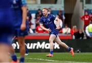 26 April 2025; Ruben Moloney of Leinster comes on for his debut during the United Rugby Championship match between Scarlets and Leinster at Parc Y Scarlets in Swansea, Wales. Photo by Chris Fairweather/Sportsfile