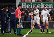 26 April 2025; Alan O'Connor of Ulster acknowledges supporters after being substituted during the United Rugby Championship match between Ulster and Hollywoodbets Sharks at Kingspan Stadium in Belfast. Photo by Tyler Miller/Sportsfile