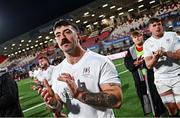26 April 2025; Matt Dalton of Ulster after the United Rugby Championship match between Ulster and Hollywoodbets Sharks at Kingspan Stadium in Belfast. Photo by Tyler Miller/Sportsfile