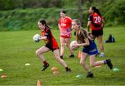 26 April 2025; A general view of action during the 2025 ZuCar Gaelic4Teens Festival Day featuring players from Clann na Banna of Down, St Nicholas of Louth and Ratoath of Meath at Trim GAA Club, Meath. Photo by Piaras Ó Mídheach/Sportsfile