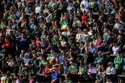 26 April 2025; A section of the 10,073 supporters at the Leinster GAA Hurling Senior Championship Round 2 match between Offaly and Galway at Glenisk O’Connor Park in Tullamore, Offaly. Photo by Ray McManus/Sportsfile