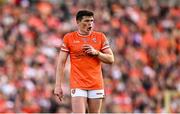 26 April 2025; Callum O'Neill of Armagh during the Ulster GAA Football Senior Championship semi-final match between Armagh and Tyrone at St Tiernach's Park in Clones, Monaghan. Photo by Seb Daly/Sportsfile