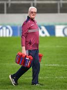 26 April 2025; Galway kit man James 'Tex' Callaghan before the Leinster GAA Hurling Senior Championship Round 2 match between Offaly and Galway at Glenisk O’Connor Park in Tullamore, Offaly. Photo by Ray McManus/Sportsfile
