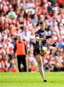26 April 2025; Armagh goalkeeper Ethan Rafferty during the Ulster GAA Football Senior Championship semi-final match between Armagh and Tyrone at St Tiernach's Park in Clones, Monaghan. Photo by Seb Daly/Sportsfile