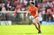 26 April 2025; Rory Grugan of Armagh during the Ulster GAA Football Senior Championship semi-final match between Armagh and Tyrone at St Tiernach's Park in Clones, Monaghan. Photo by Seb Daly/Sportsfile