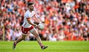 26 April 2025; Peter Teague of Tyrone during the Ulster GAA Football Senior Championship semi-final match between Armagh and Tyrone at St Tiernach's Park in Clones, Monaghan. Photo by Seb Daly/Sportsfile