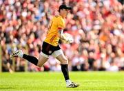 26 April 2025; Tyrone goalkeeper Niall Morgan during the Ulster GAA Football Senior Championship semi-final match between Armagh and Tyrone at St Tiernach's Park in Clones, Monaghan. Photo by Seb Daly/Sportsfile
