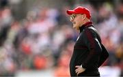 26 April 2025; Tyrone manager Malachy O'Rourke during the Ulster GAA Football Senior Championship semi-final match between Armagh and Tyrone at St Tiernach's Park in Clones, Monaghan. Photo by Seb Daly/Sportsfile
