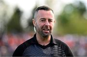 26 April 2025; Referee David Gough before the Ulster GAA Football Senior Championship semi-final match between Armagh and Tyrone at St Tiernach's Park in Clones, Monaghan. Photo by Seb Daly/Sportsfile