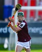 26 April 2025; YGavin Lee of Galway  during the Leinster GAA Hurling Senior Championship Round 2 match between Offaly and Galway at Glenisk O’Connor Park in Tullamore, Offaly. Photo by Ray McManus/Sportsfile