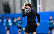 27 April 2025; Aron Shanagher of Clare walks the pitch before the Munster GAA Hurling Senior Championship Round 2 match between Waterford and Clare at Walsh Park in Waterford. Photo by Piaras Ó Mídheach/Sportsfile