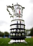 27 April 2025; The Leinster Junior Challenge Cup before the Bank of Ireland Provincial Towns Cup final match between Athy RFC and County Carlow FC at Forenaughts in Naas, Kildare. Photo by Seb Daly/Sportsfile