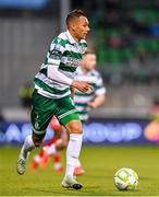 25 April 2025; Graham Burke of Shamrock Rovers during the SSE Airtricity Men's Premier Division match between Shamrock Rovers and Shelbourne at Tallaght Stadium in Dublin. Photo by Ramsey Cardy/Sportsfile