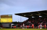 25 April 2025; A general view during the SSE Airtricity Men's Premier Division match between Shamrock Rovers and Shelbourne at Tallaght Stadium in Dublin. Photo by Ramsey Cardy/Sportsfile