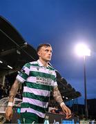 25 April 2025; Danny Grant of Shamrock Rovers during the SSE Airtricity Men's Premier Division match between Shamrock Rovers and Shelbourne at Tallaght Stadium in Dublin. Photo by Ramsey Cardy/Sportsfile