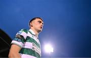 25 April 2025; Michael Noonan of Shamrock Rovers during the SSE Airtricity Men's Premier Division match between Shamrock Rovers and Shelbourne at Tallaght Stadium in Dublin. Photo by Ramsey Cardy/Sportsfile