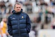 27 April 2025; Antrim manager Davy Fitzgerald before the Leinster GAA Hurling Senior Championship Round 2 match between Antrim and Kilkenny at Corrigan Park in Belfast. Photo by Thomas Flinkow/Sportsfile