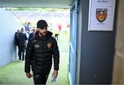 27 April 2025; Down manager Conor Laverty before the Ulster GAA Football Senior Championship semi-final match between Down and Donegal at St Tiernach's Park in Clones, Monaghan. Photo by Ben McShane/Sportsfile