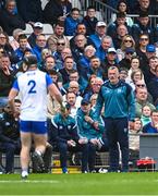 27 April 2025; Waterford manager Peter Queally during the Munster GAA Hurling Senior Championship Round 2 match between Waterford and Clare at Walsh Park in Waterford. Photo by Piaras Ó Mídheach/Sportsfile