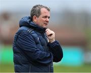 27 April 2025; Antrim manager Davy Fitzgerald during the Leinster GAA Hurling Senior Championship Round 2 match between Antrim and Kilkenny at Corrigan Park in Belfast. Photo by Thomas Flinkow/Sportsfile