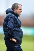 27 April 2025; Antrim manager Davy Fitzgerald during the Leinster GAA Hurling Senior Championship Round 2 match between Antrim and Kilkenny at Corrigan Park in Belfast. Photo by Thomas Flinkow/Sportsfile