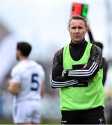 27 April 2025; Kildare manager Brian Flanagan during the Leinster GAA Football Senior Championship semi-final match between Kildare and Louth at Glenisk O'Connor Park in Tullamore, Offaly. Photo by Shauna Clinton/Sportsfile