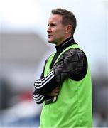 27 April 2025; Kildare manager Brian Flanagan during the Leinster GAA Football Senior Championship semi-final match between Kildare and Louth at Glenisk O'Connor Park in Tullamore, Offaly. Photo by Shauna Clinton/Sportsfile