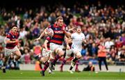27 April 2025; John Vinson of Clontarf in action against Cork Constitution during the Energia All-Ireland League Men's Division 1A final match between Clontarf and Cork Constitution at the Aviva Stadium in Dublin. Photo by Matt Browne/Sportsfile