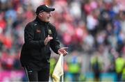 27 April 2025; Tipperary manager Liam Cahill during the Munster GAA Hurling Senior Championship Round 2 match between Cork and Tipperary at SuperValu Páirc Uí Chaoimh in Cork. Photo by Brendan Moran/Sportsfile
