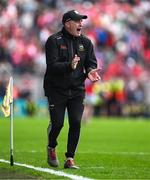27 April 2025; Tipperary manager Liam Cahill during the Munster GAA Hurling Senior Championship Round 2 match between Cork and Tipperary at SuperValu Páirc Uí Chaoimh in Cork. Photo by Brendan Moran/Sportsfile