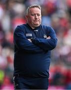 27 April 2025; Cork manager Pat Ryan during the Munster GAA Hurling Senior Championship Round 2 match between Cork and Tipperary at SuperValu Páirc Uí Chaoimh in Cork. Photo by Brendan Moran/Sportsfile