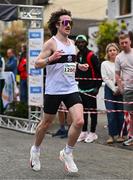27 April 2025; Daniel O'Farrell of Donore Harriers AC, Dublin, competes in the senior men's event during the 123.ie National Road Relay Championships in Raheny, Dublin. Photo by Tyler Miller/Sportsfile