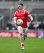 27 April 2025; Conall McKeever of Louth during the Leinster GAA Football Senior Championship semi-final match between Kildare and Louth at Glenisk O'Connor Park in Tullamore, Offaly. Photo by Shauna Clinton/Sportsfile