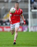 27 April 2025; Conall McKeever of Louth during the Leinster GAA Football Senior Championship semi-final match between Kildare and Louth at Glenisk O'Connor Park in Tullamore, Offaly. Photo by Shauna Clinton/Sportsfile