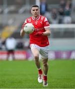 27 April 2025; Conall McKeever of Louth during the Leinster GAA Football Senior Championship semi-final match between Kildare and Louth at Glenisk O'Connor Park in Tullamore, Offaly. Photo by Shauna Clinton/Sportsfile